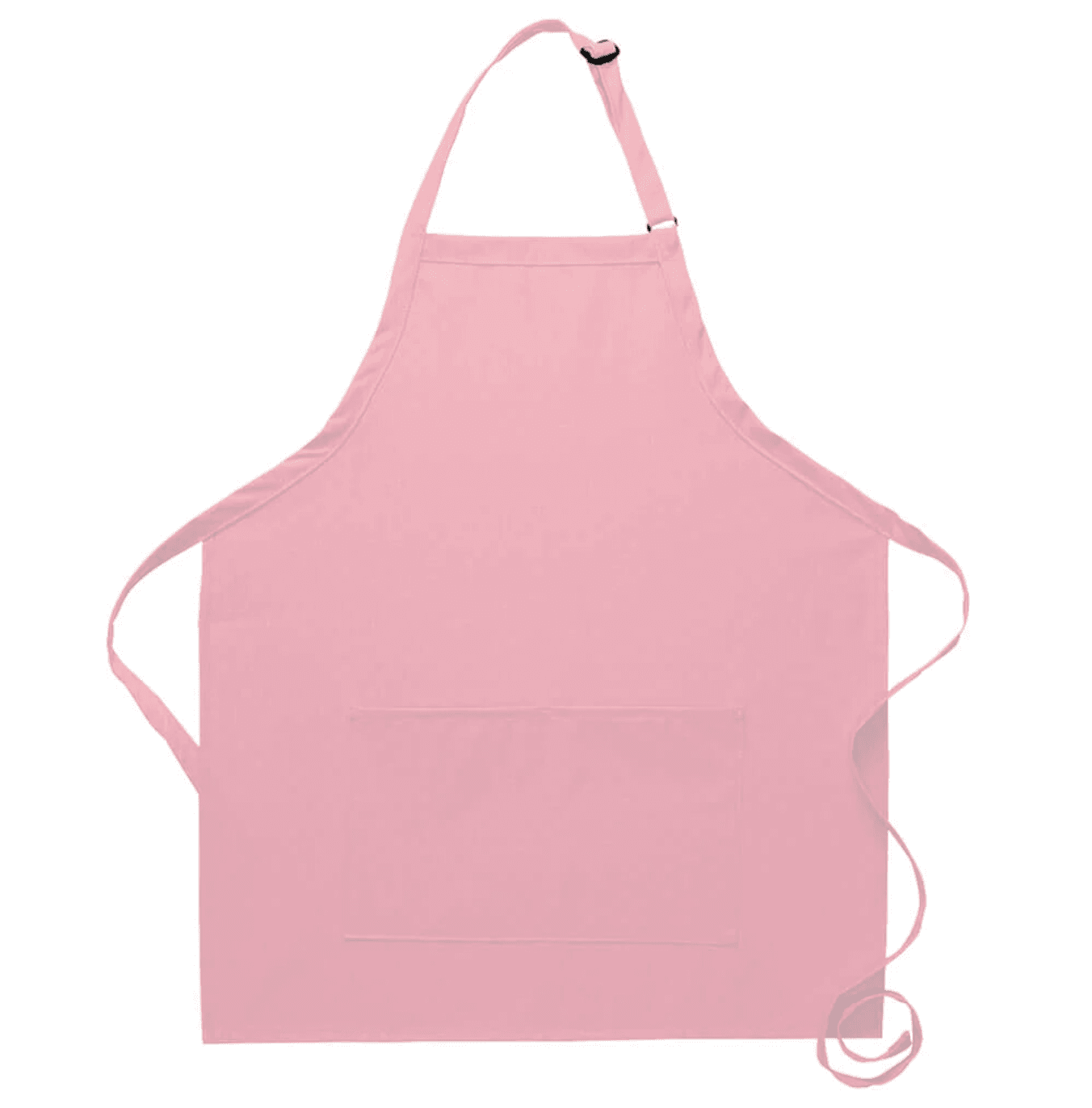 pink bib apron