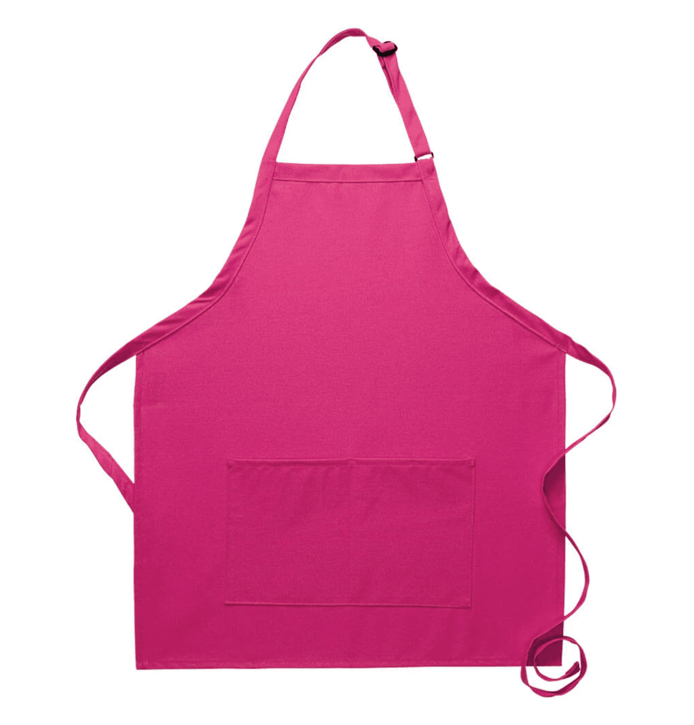 hot pink bib apron