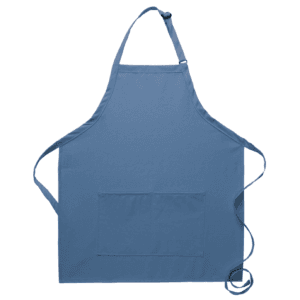 slate bib apron