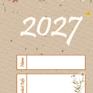 2027 Planner